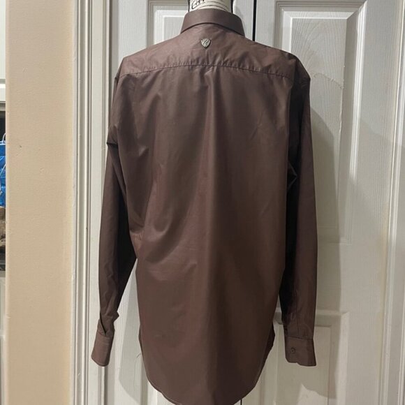 RAFAEL AMAYA SHIRT BUTTON DOWN BY RANGERS LEGEND XL CHOCOLATE STUDDED WESTERN - Picture 5 of 15